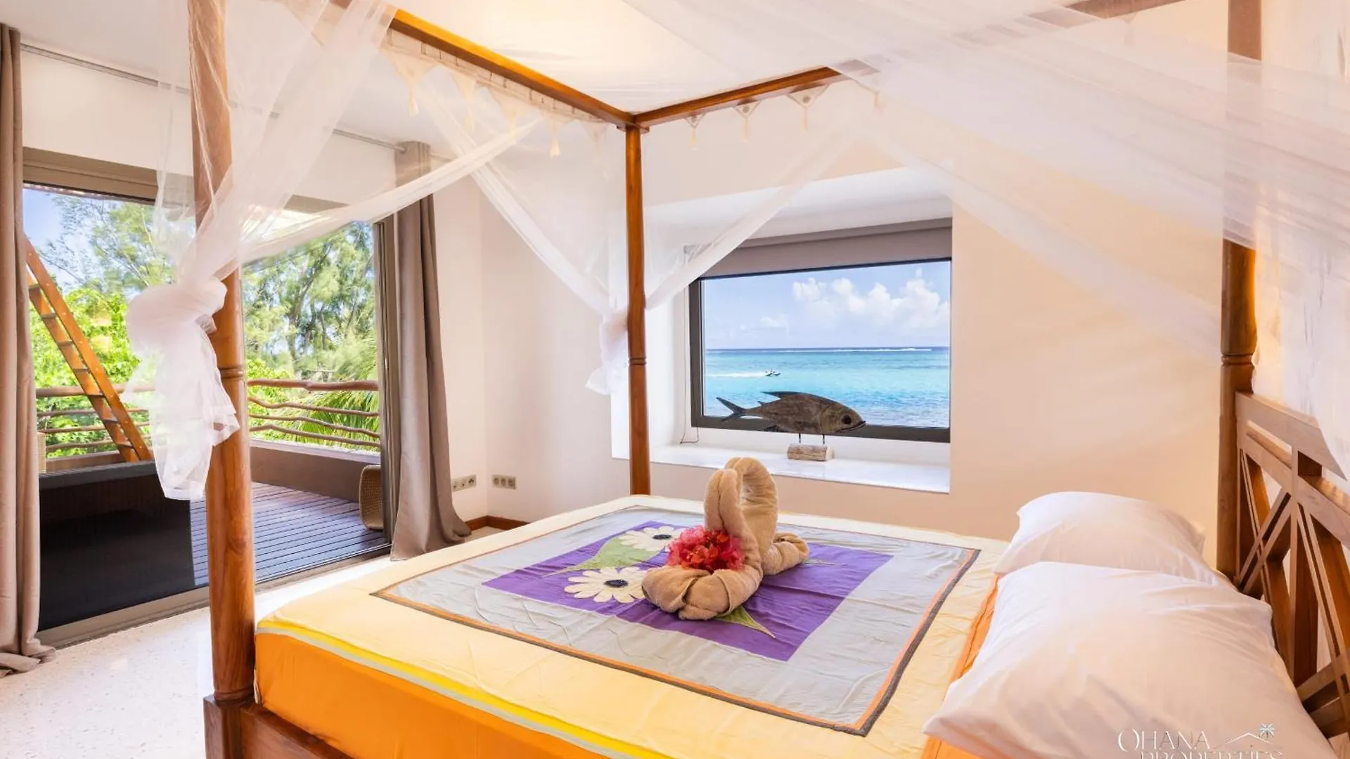 Villa Iti - 3Br Oceanfront Villa W Beautiful Pool Maharepa