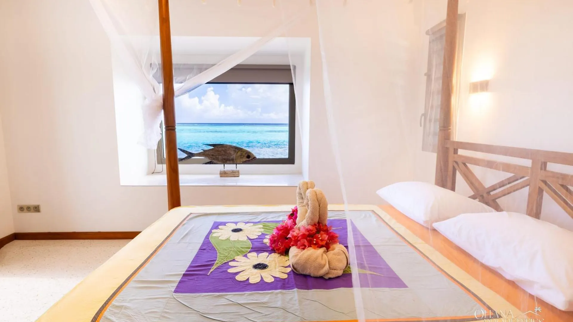 Villa Iti - 3Br Oceanfront Villa W Beautiful Pool Maharepa  프랑스령 폴리네시아