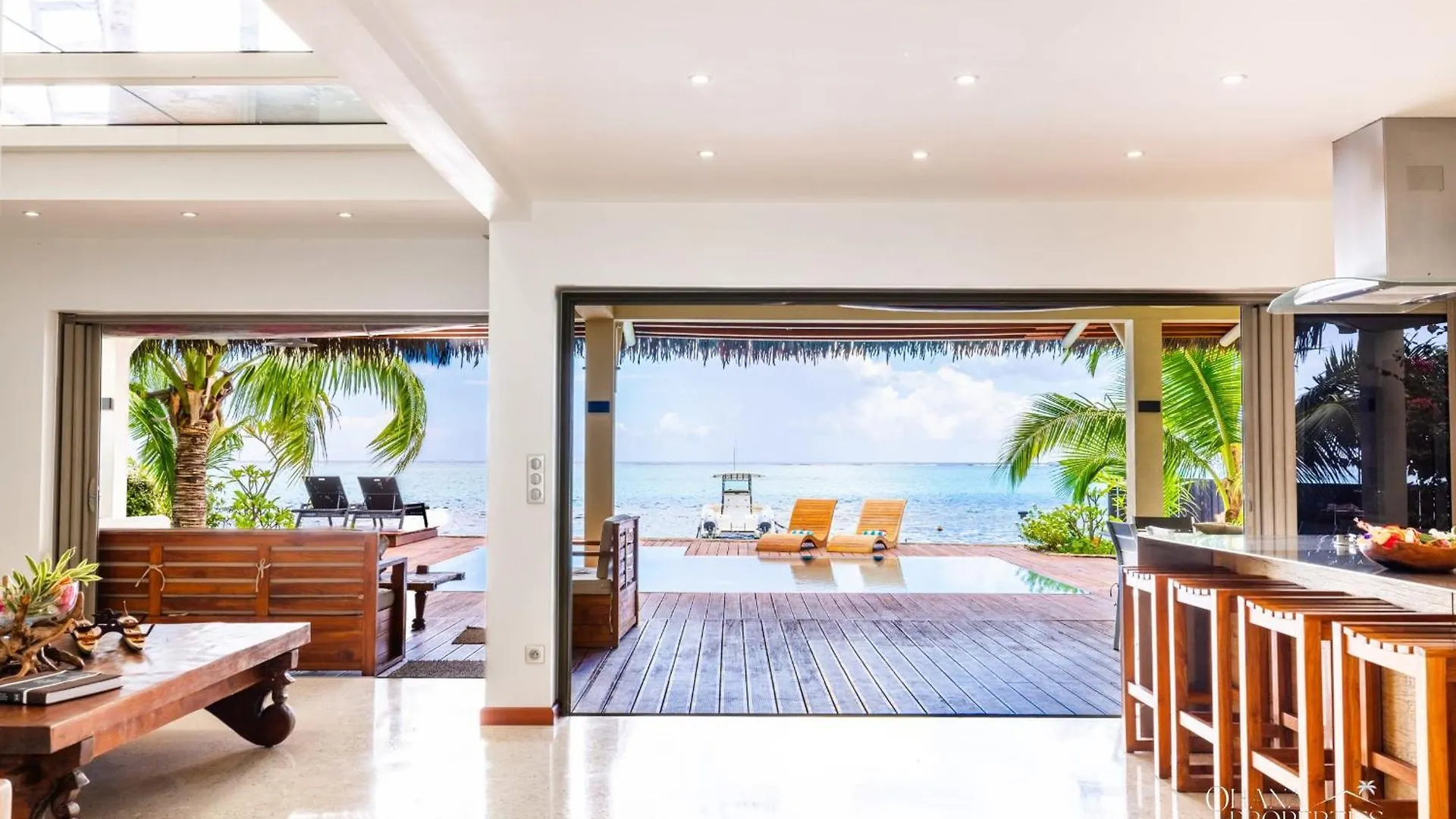 Villa Iti - 3Br Oceanfront Villa W Beautiful Pool Maharepa  Maharepa (Moorea)